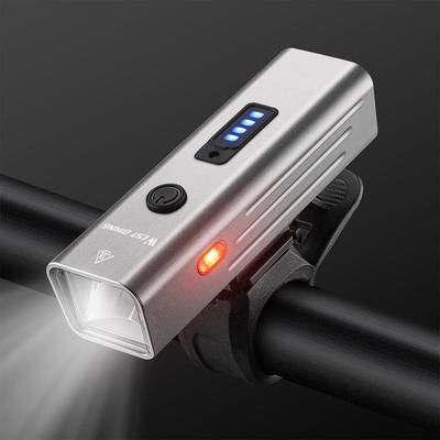 Высокая яркость велосипедного фонаря из алюминиевого сплава 250 люмен USB перезаряжаемый велосипедный светильник светочувствительный
