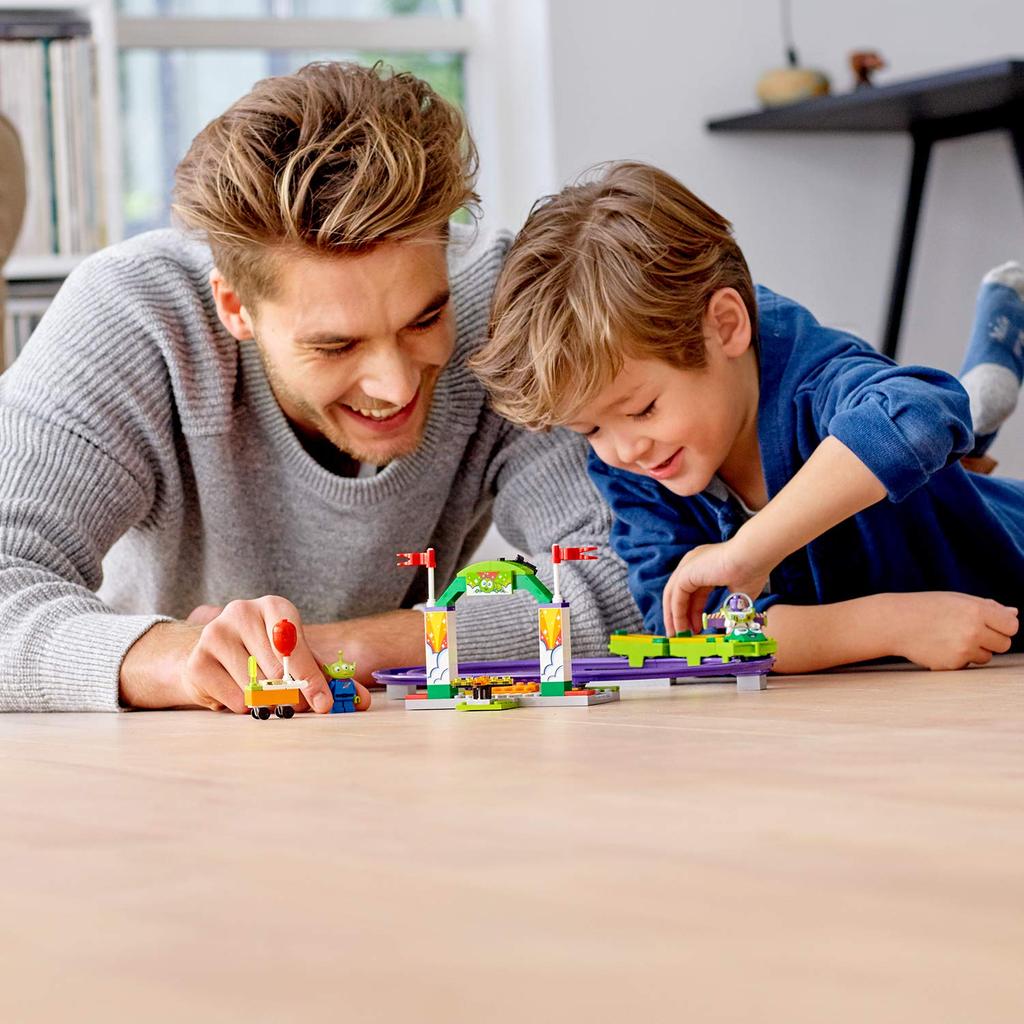 LEGO История игрушек 4 Карнавал Захватывающие американские горки 10771 Disney Block Toy Девочки Мальчики