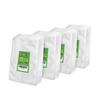 Вакуумный пакет FRESHPAK с тиснением 12x20 см 4x100 штук Нейлон Diamond Длительная свежесть Сохранение продуктов Размораживание в микроволновой печи Хранение в замороженном виде