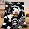 1PC Football Club Emblem Flannel Blanket Gift, Suitable for Both Men And Women, Soft Ideal for Beds And Sofa, Birthday Or Christmas Gift