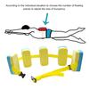 Swim Foam Floatation Belt Safety Swim Training Belt for Aquatic Exercise Pool Floating Board for Children 6+ Years