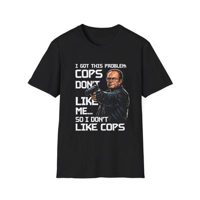 I Got This Problem Cops Don't Like Me T-Shirt |Robocop Clarence Boddicker