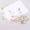 Повязка на голову с кристаллами Halo Hairband Leaf Crown Bride Ободки Свадебные аксессуары для волос