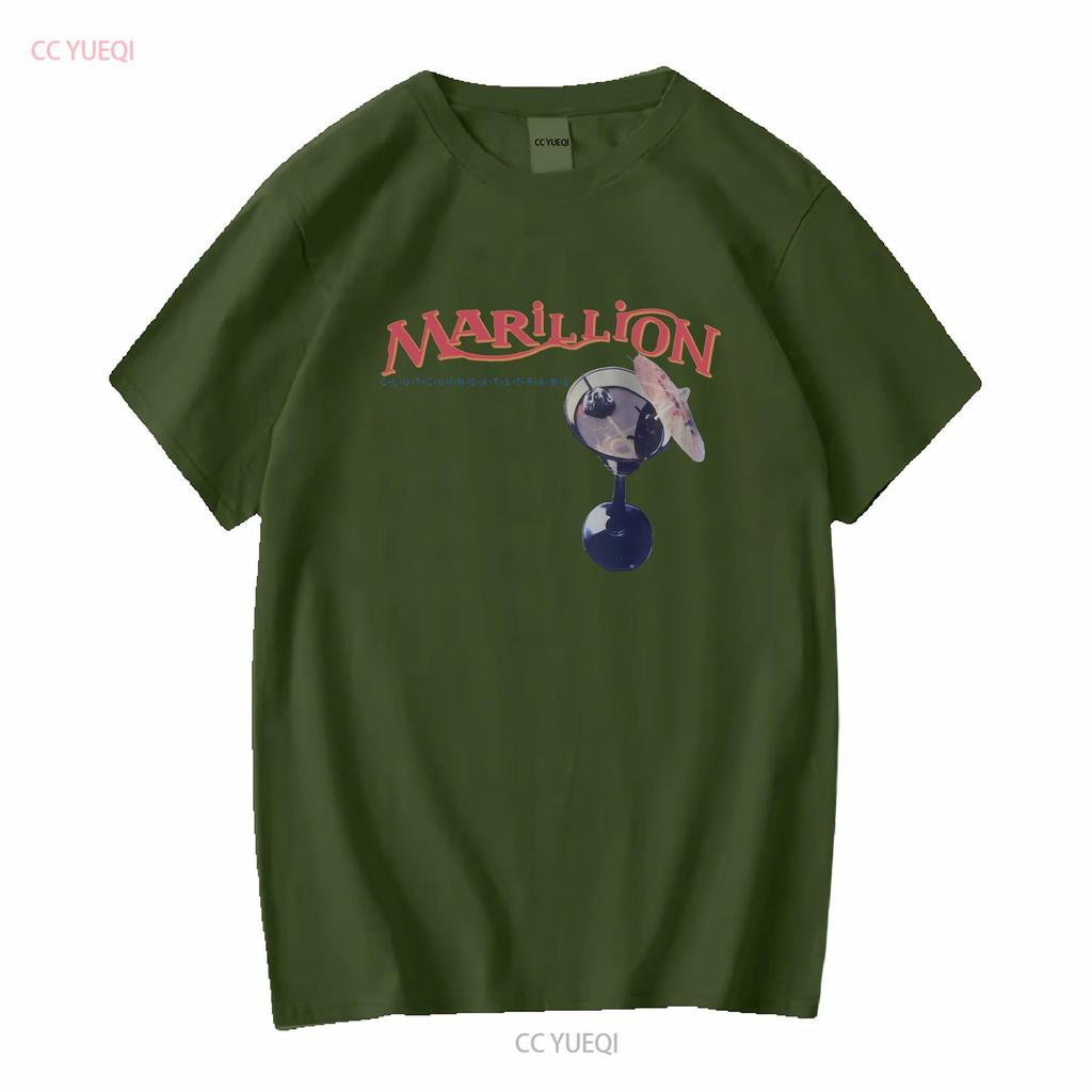 Ремейк 80-х Marillion Британская рок-группа 1987 Футболка S 4XL TE6756 винтажная Стирка Мягкая стритвир мужская Повседневная Унисекс Удобная