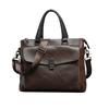 Men's Bags Handbags Horizontal Crazy Horse Leather Briefcases Men's Business Trips British and Korean Shoulder Bags Crossbody Bags