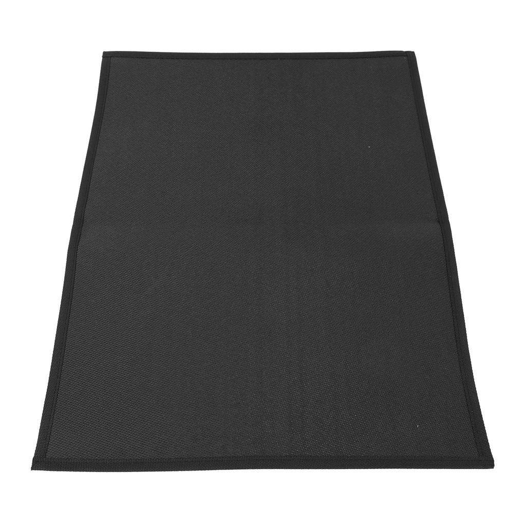 Огнеупорный коврик для гриля Ткань из стекловолокна Жаростойкий Складной Квадратный Коврик для костра для Патио Дворов