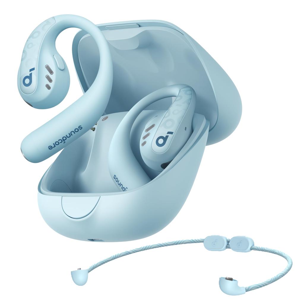 Anker Soundcore AeroFit Pro Wireless Earphones 3D Audio IP55 Dustproof and Waterproof Standard Up To 46 Hours of Playback Connection PSE Technical