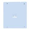 Classeur - SAFTA - M667 - 4 anneaux de 35 mm - Plastique PP Foam - Bleu