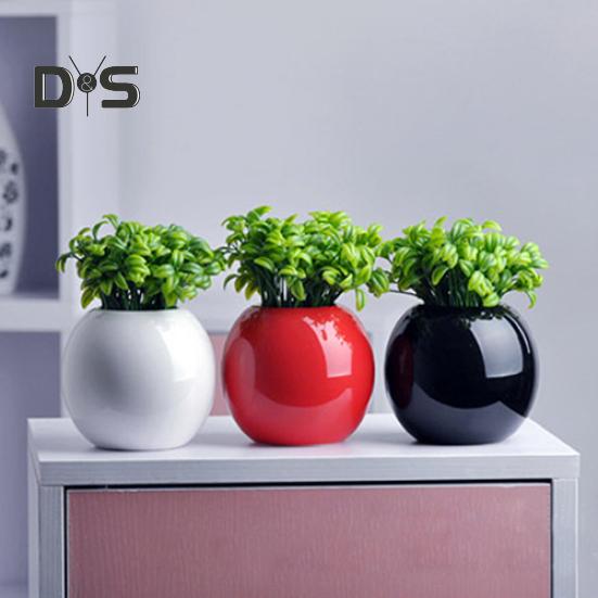 10 шт., искусственные искусственные растения в горшках, домашний офис, стол, декор