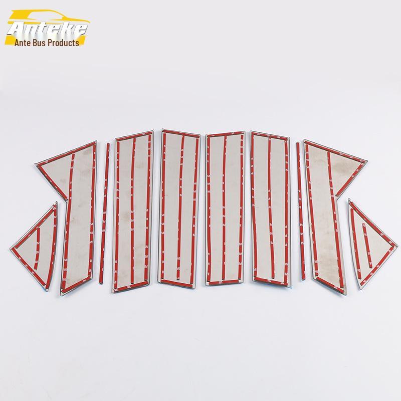 Q3 Car Window Trim: Stainless Steel Stickers for Car Body Modification