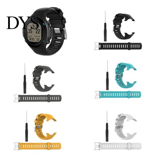 Сменный мягкий регулируемый ремешок для часов для SUUNTO D6 Dive/D6i NOVO/ZULU