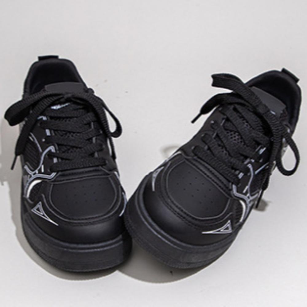 Warrior White Shoes Women's Fashion Versatile Thick Baseplate Shoes Lightweight Casual Shoes Women's Shoes