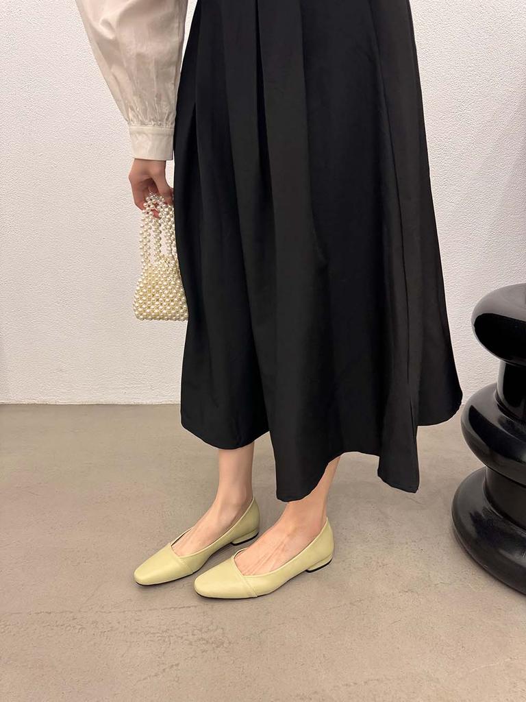 Мода Модные женские туфли-лоферы 2024 Новые поступления Однотонные черные коричневые зеленые бежевые туфли на низком каблуке без застежки женские 35-39