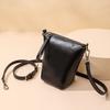 Genuine Leather Niche Designer First Layer Cowhide Mobile Phone Bag Crossbody Small Bag Casual Women'S Bag Women'S Bag
