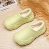 Fashion Fashion Winter Cotton Shoes for Men and Womens Warm Slip On EVA Shoes Indoor Outdoor Waterproof Garden Shoes Thick Bottom Clogs