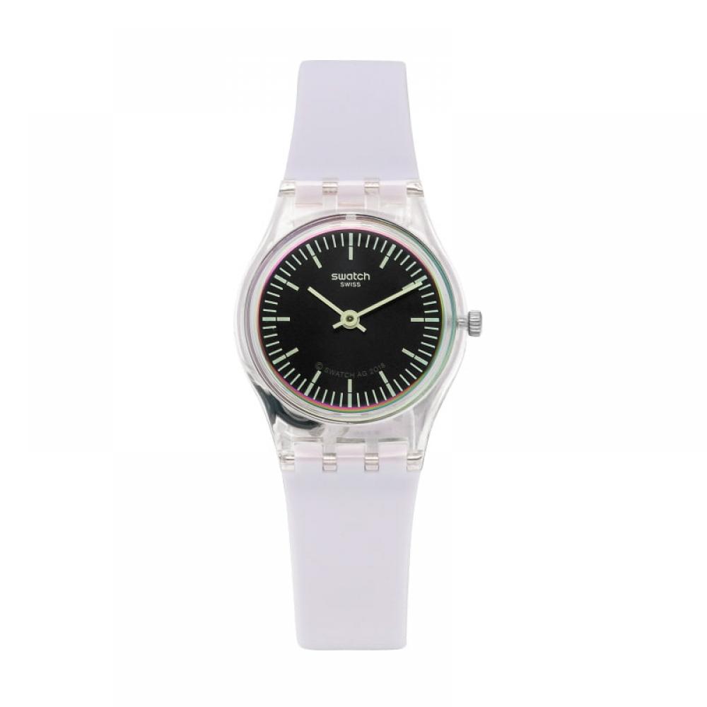 Swatch Lk390 Ультрафиолетовые Женские S Уретановые Часы