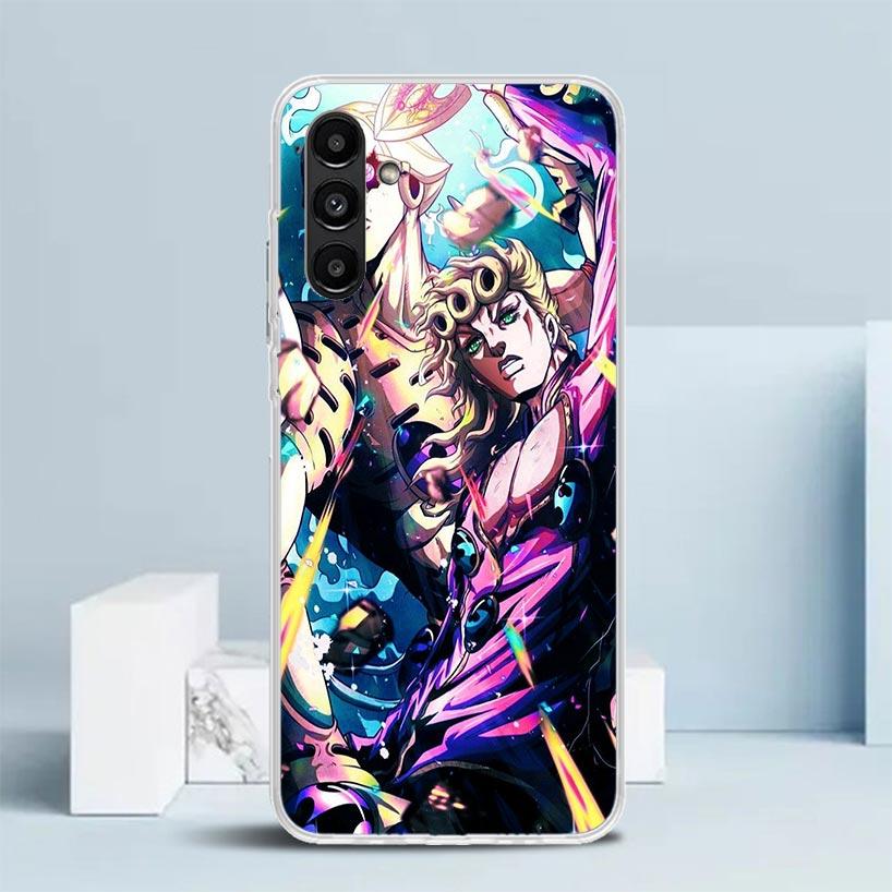 Чехол для телефона JoJo Adventure Giorno Giovanna для Samsung Galaxy A17 A37 A57 A16 A15 A14 A13 A56 A55 A54 A53 A36 A35 A34 A33 A26 A25