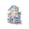 Crystal Rhinestone Lapel Pin Sparkly Enamel Brooch New Christmas Brooch  Women