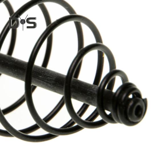 Кормушка для ловли карпа с грузилом, пружинная катушка, встроенная кормушка для метода, метатель приманки, держатель для приманки для карпа, корзина для клетки, рыболовные принадлежности