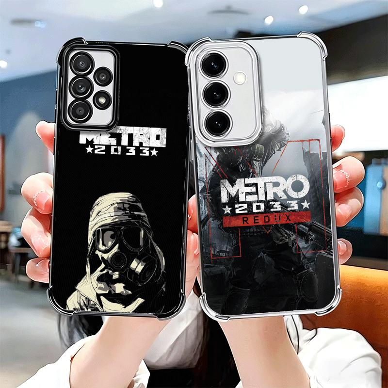 Мягкий чехол для телефона Metro 2033 для Samsung A17 A27 A07 A37 A57 A16 A56 A15 A55 A14 A54 A13 A53 A26 A36 A25 A35 A24 A34 A23 A33