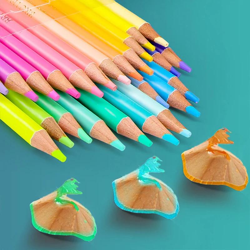 12/24Colors Set Color Pencils Sketching Wood Colored Pencils Painting For Student Artist Drawing Art Supplies