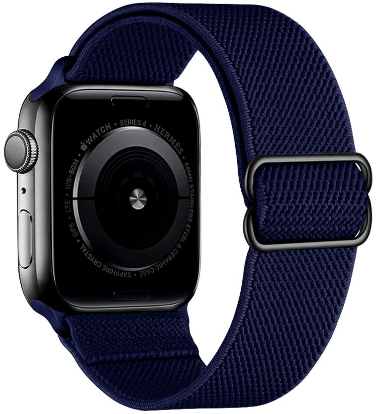 Scrunchie Strap for Apple watch ultra 2 band 49mm 44mm 40mm 45mm 41mm 46mm Elastic Nylon bracelet iWatch series 3 6 se 7 8 9 10