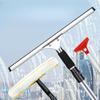 Home Extension Window Wiper Scraper Wiper Telescopic Rod Cleaning Tool Glass Scraper
