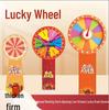 Writable Lucky Draw Big Turntable Board with Vertical Pointer