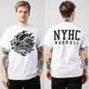 Y2k Madball Графическая Хлопковая Футболка Унисекс Летняя С Коротким Рукавом Модный Бренд Футболка Роскошная Повседневная Винтажные Футболки