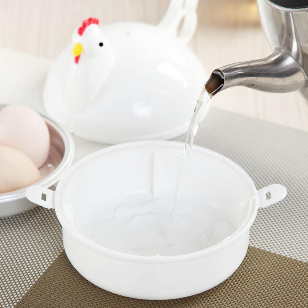 Kitchen Cooking Steamer Oven Egg Steamer Hen Shaped Reusable High Capacity Microwave Safe Multifunctional Cooking Food Grade 4 E