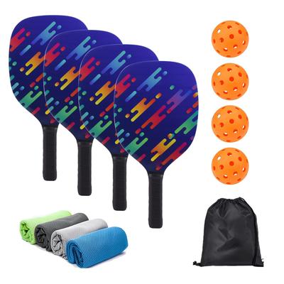 Набор ракеток Pickleball Paddles Pik, деревянная ракетка Pik из липы, пляжная ракетка, отдых на свежем воздухе