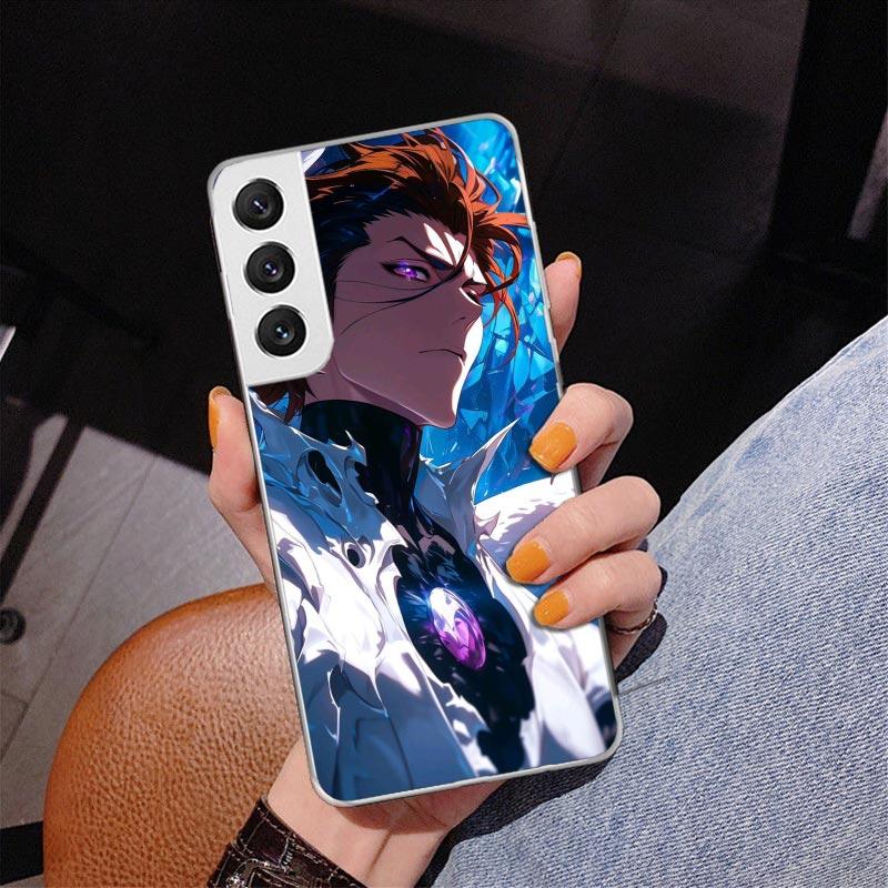 Чехол для телефона Aizen Sousuke Bleach для Samsung Galaxy S26 S25 Edge S23 S24 Ultra S22 Plus S21 S20 FE Уникальный чехол Мягкий чехол Galaxy