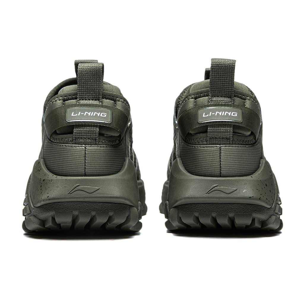 Li Ning CF Series Lin Chuan SS амортизирующие износостойкие низкие повседневные туфли мужские повседневные туфли зеленые AGLU143-1