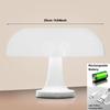 Mushroom table lamp minimalist modern bedroom bedside lamp Danish designer orange decorative table lamp