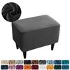 1PC Stretch Wing Chair Covers Elastic Anti-dirty Velvet Wingback Armchair Cover Single Relax Sofa Covers with Seat Cushion Cover