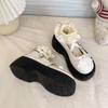 French Versatile Mary Jane Single Shoes Women's Retro Style Japanese Thick-soled Heightening Women's Single Shoes 2025 Spring and Summer New Models