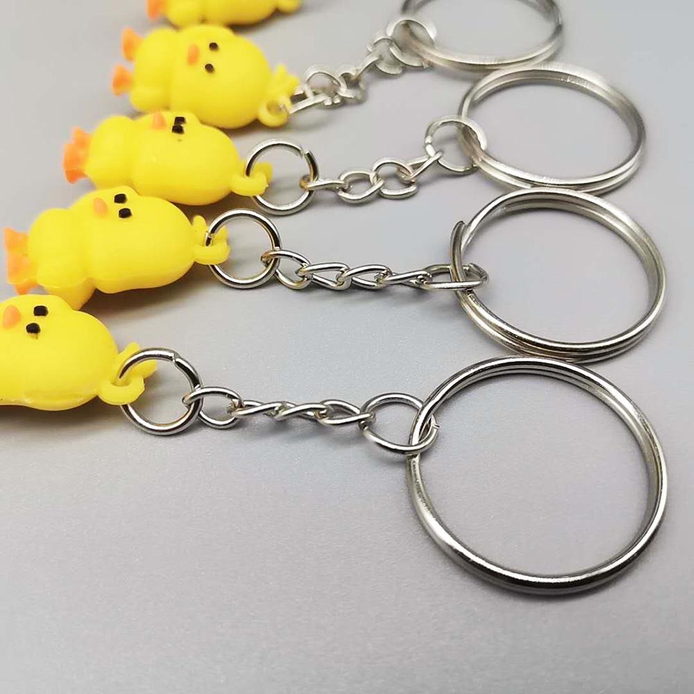 Small Gift Cute Little Yellow Duck Little Duck Key Rings Key Chain Keychain Pendant