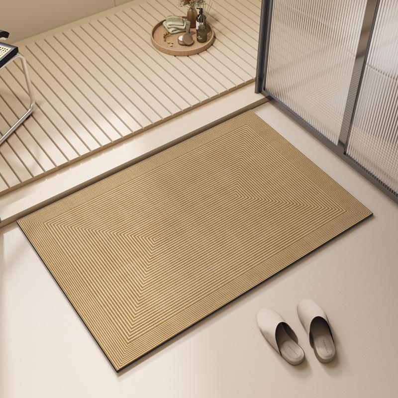 Bathroom Mats Kitchen Mats Doormats  Front Door Mats Dirt Repellent Non-Slip Floor Mat Shower Rugs Machine Washable