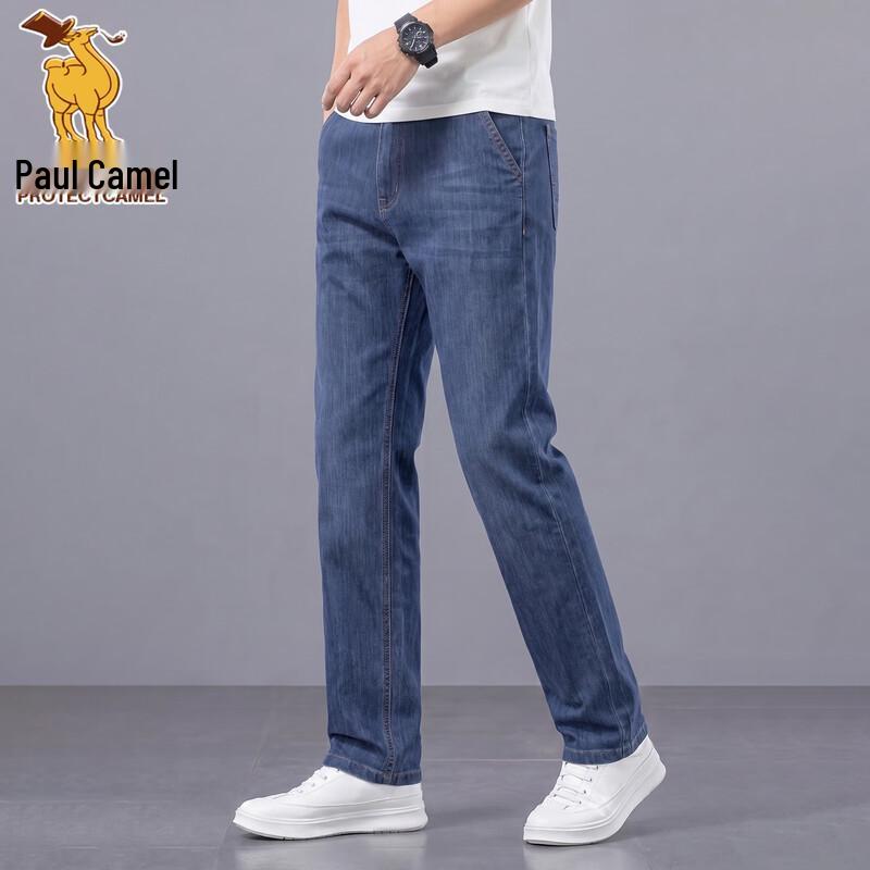 Мужские плотные повседневные прямые джинсы Paul Camel