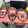 Лыжная маска Смешное лицо Старика Узор 3 Стиля Полное покрытие лица Мягкая Дышащая для Зимнего Открытого катания на сноуборде