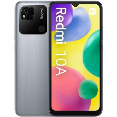 Xiaomi Redmi 10A 32 ГБ 4G Хромированный Серебристый