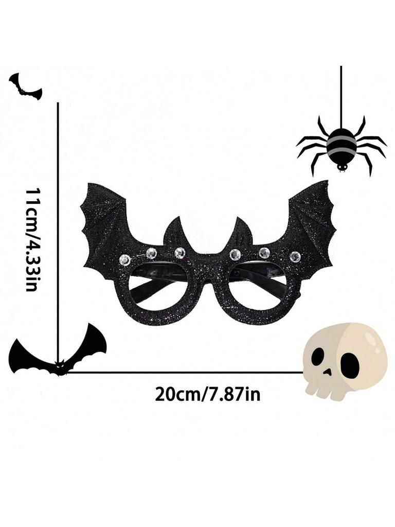 Хэллоуинские очки Уникальные праздничные очки Очки-тыква Смешная оправа для взрослых Реквизит для фотосъемки Фестиваль призраков