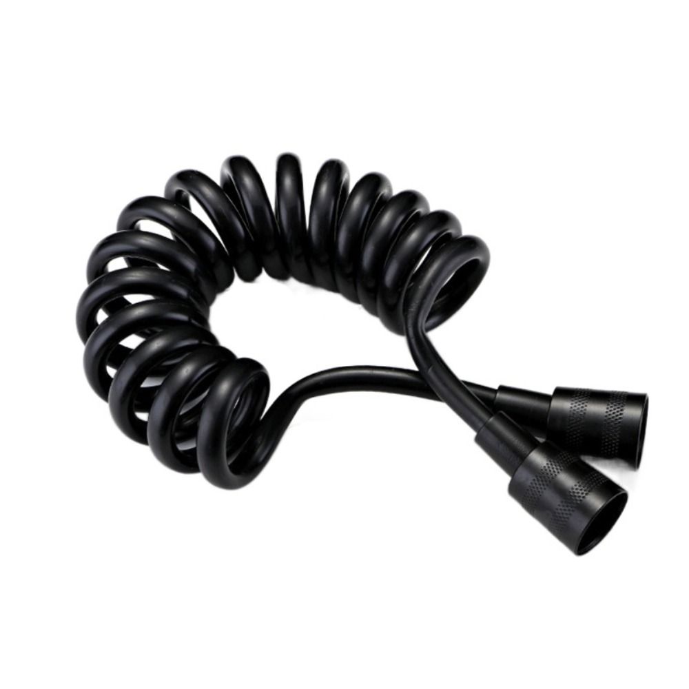 Spring-Shaped Sprayer Bathroom Accessories Tube Faucet Hose Shower Hose Extension Pipe Water Pipe