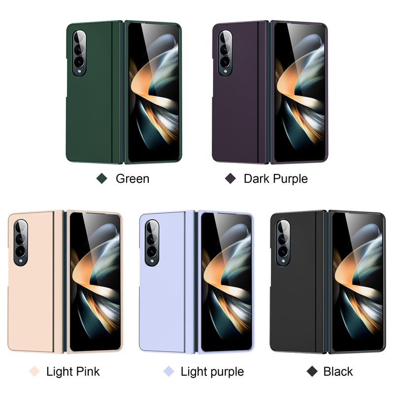 Чехол для Samsung Galaxy Z Fold 4 5 6 7, Ultimate Touch Feeling, PC-подставка, складной, противоударный, полнозащитный чехол для Z Fold4 5