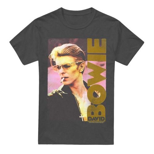 David Bowie Unisex Adult Smokin T-Shirt