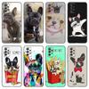 Милый чехол для телефона с изображением бульдога для iPhone Samsung Galaxy Redmi Xiaomi Oppo OnePlus Note SA 7 8 9 10 11 12 13 14 20 21 22 23 53 54 Pro Max Plus Ultra