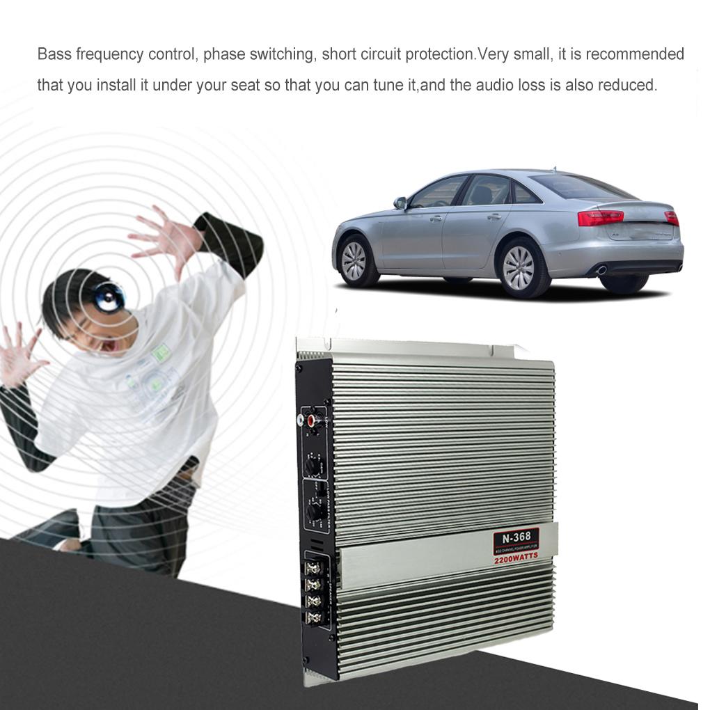 2-канальный автомобильный усилитель мощности усилитель сабвуфер усилители аксессуары