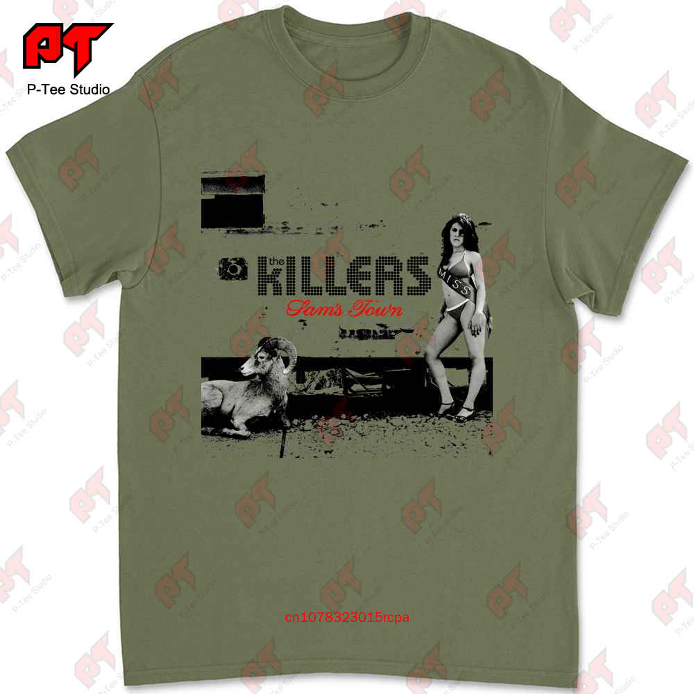 The Killers Sams Town Album Cover 2004 Rock T-shirt M0LA
