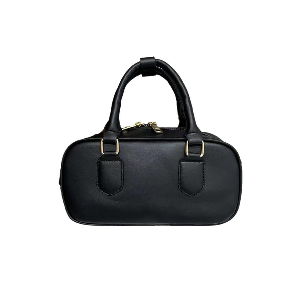 Маленькая сумка для боулинга Niche Carrying, женская, осень/зима, винтажная, маленькая, квадратная, с одним плечом, сумка через плечо