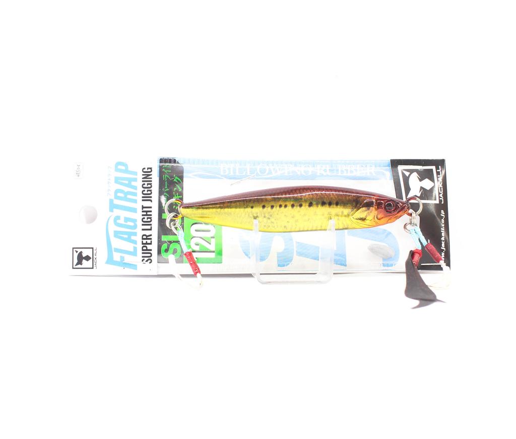 Jackall Metal Jig Flag Trap 120 Grams Red Gold Iwashi (7992)
